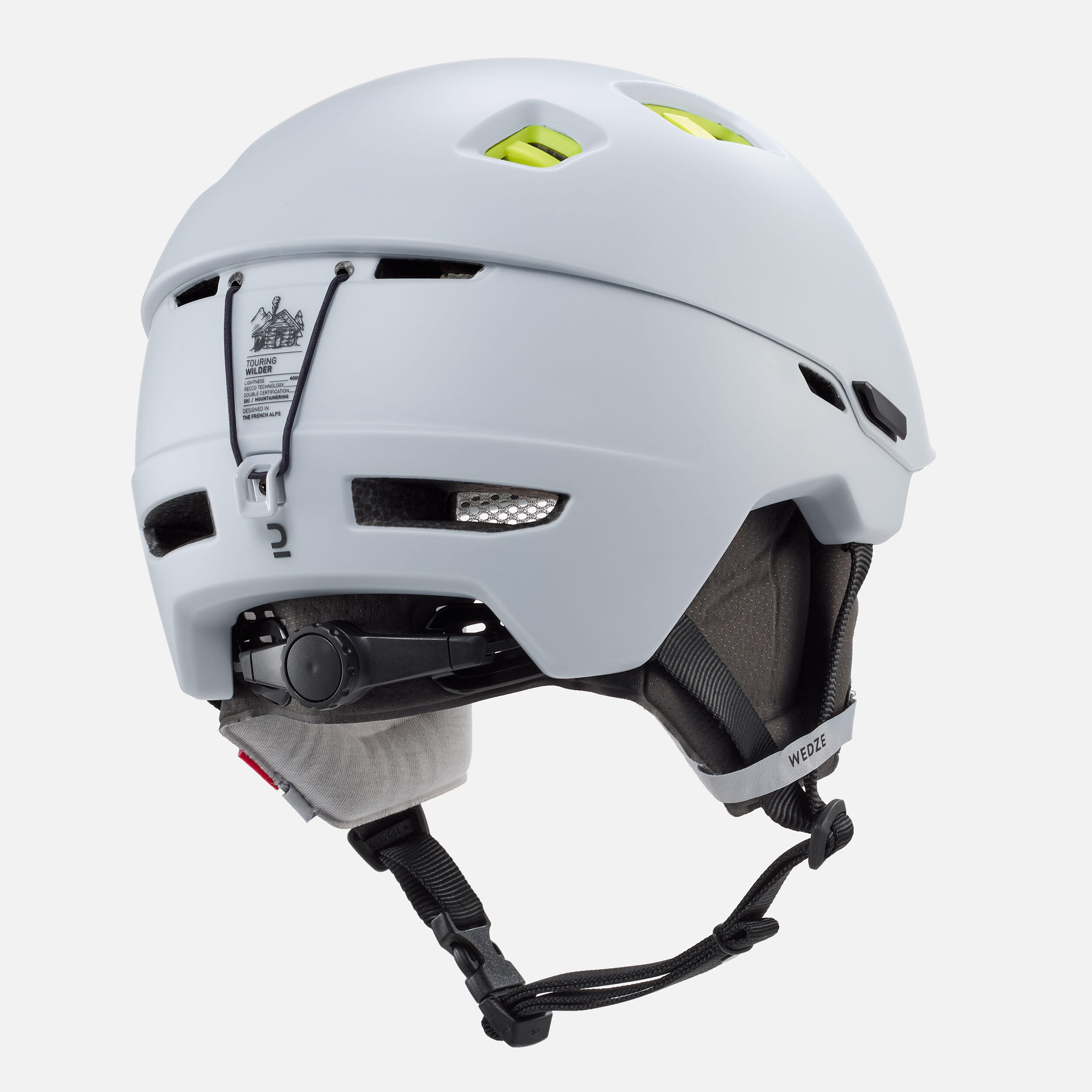 Casque de ski de randonnée – Wilderdouble gris - WEDZE