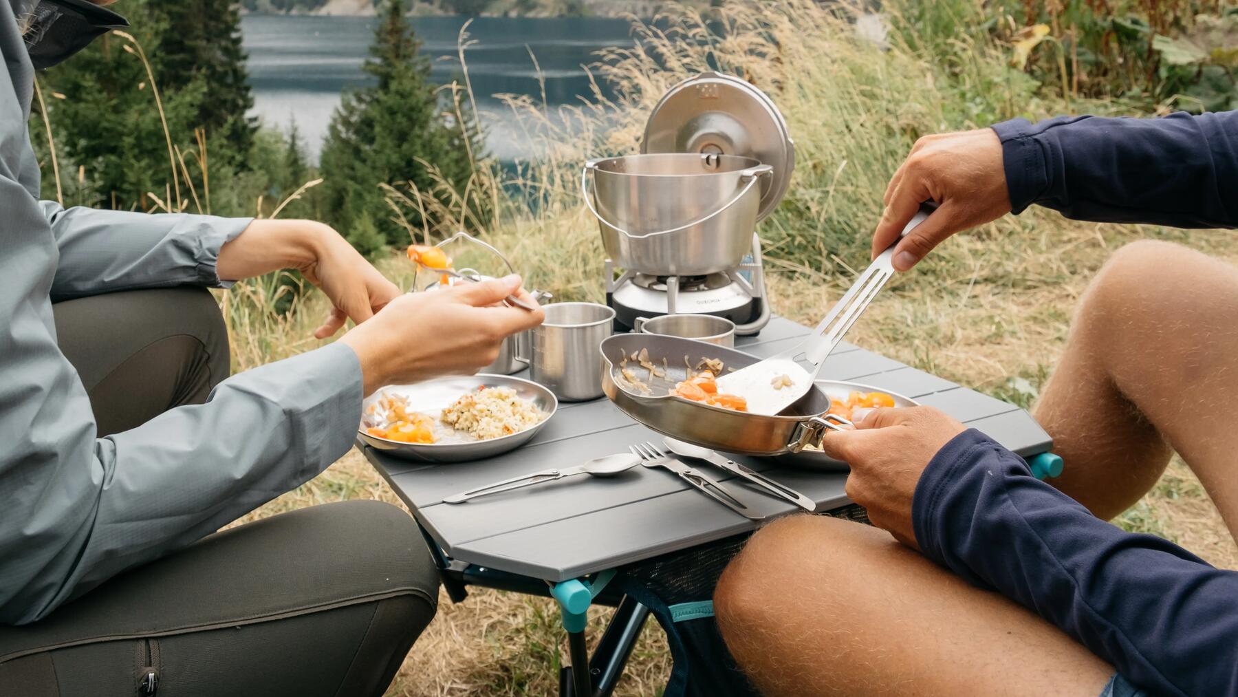 Kochtopf Camping Reinigung