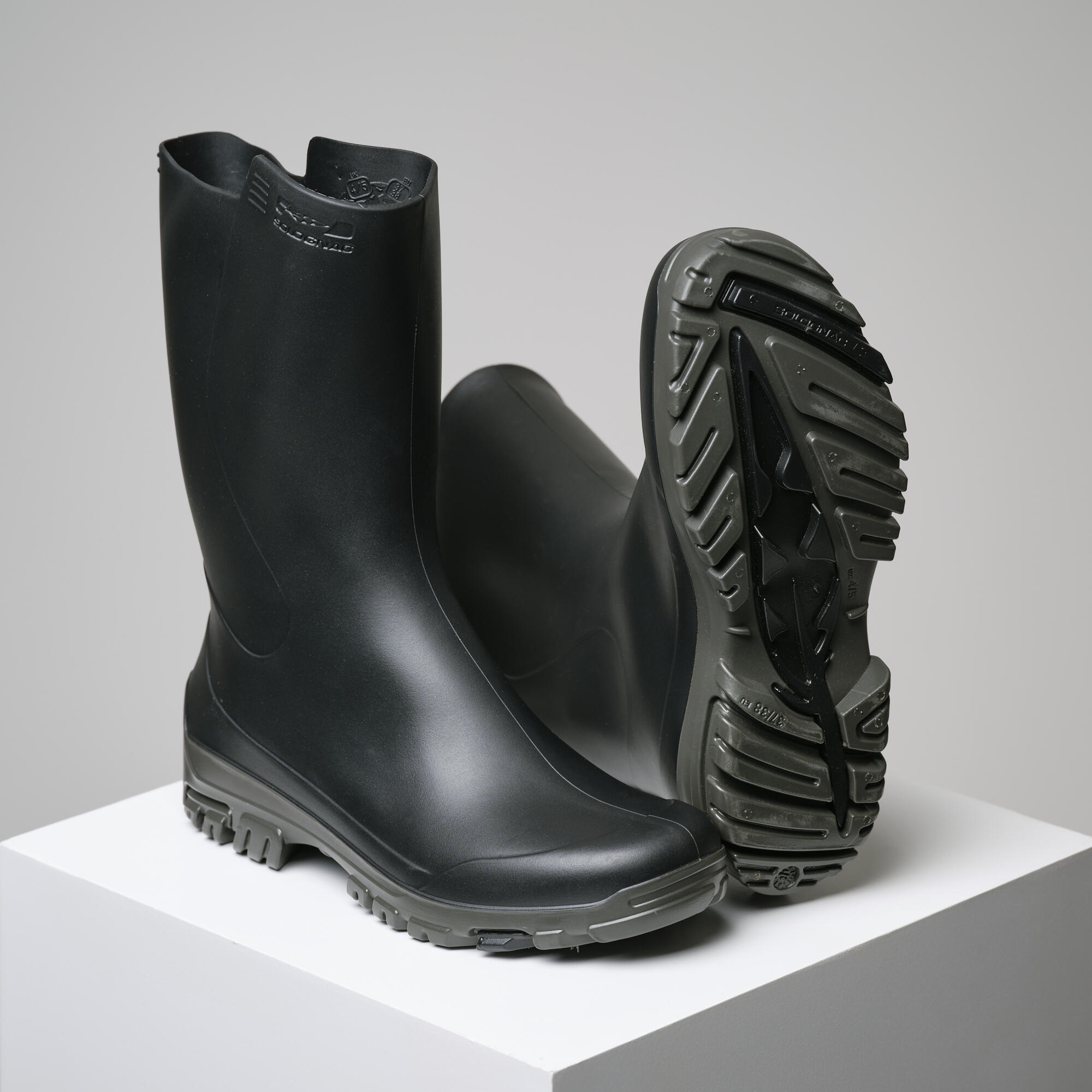 100 Lightweight PVC Boots – Men - SOLOGNAC