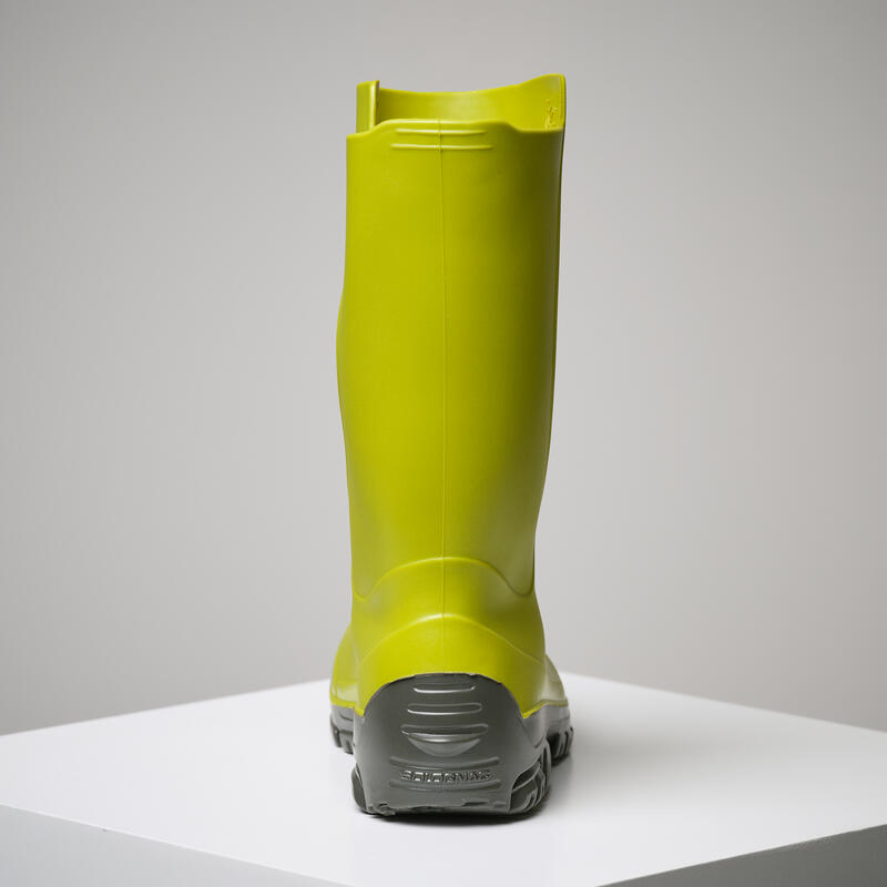 Botas de Agua Niños Katiuskas Solognac Inverness 100 Verde Impermeable