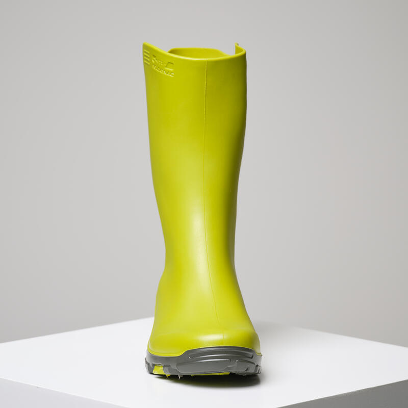 Botas de Agua Niños Katiuskas Solognac Inverness 100 Verde Impermeable