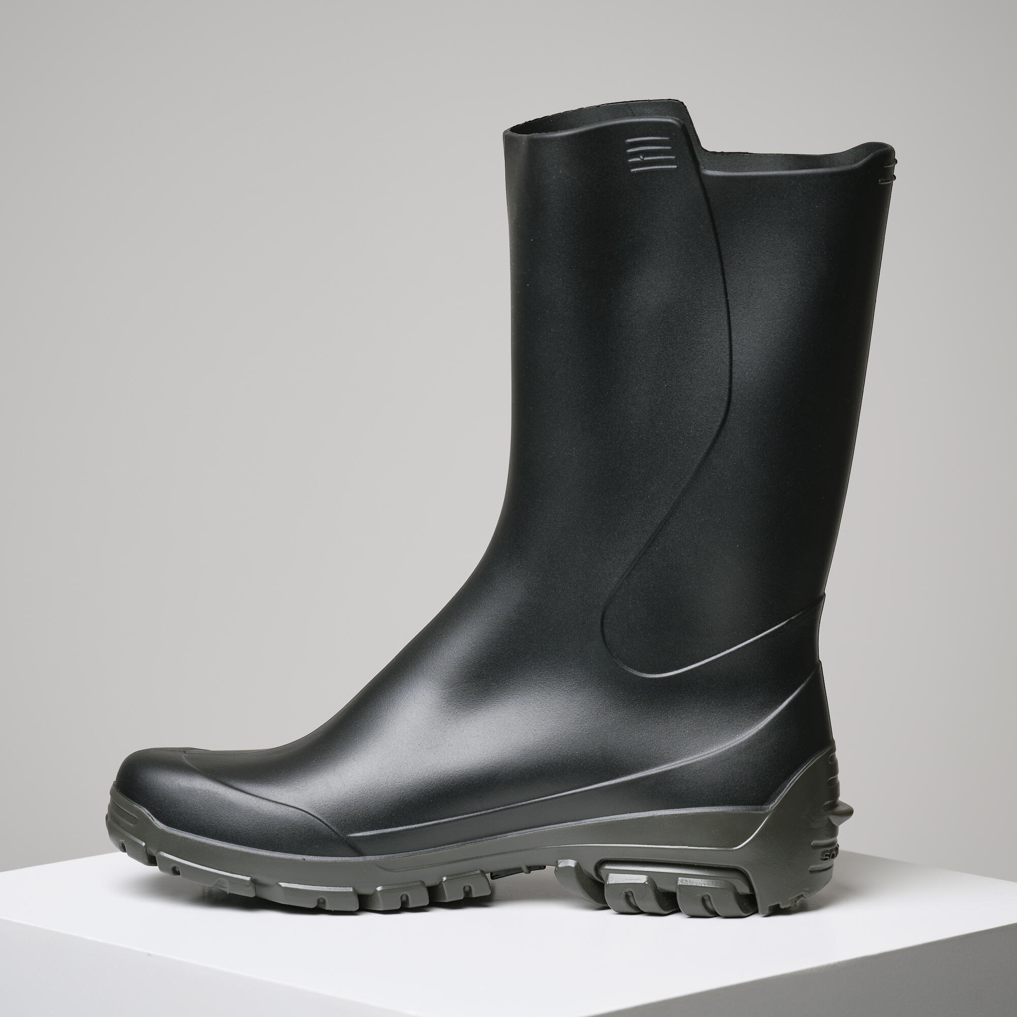 Mens short welly outlet boots