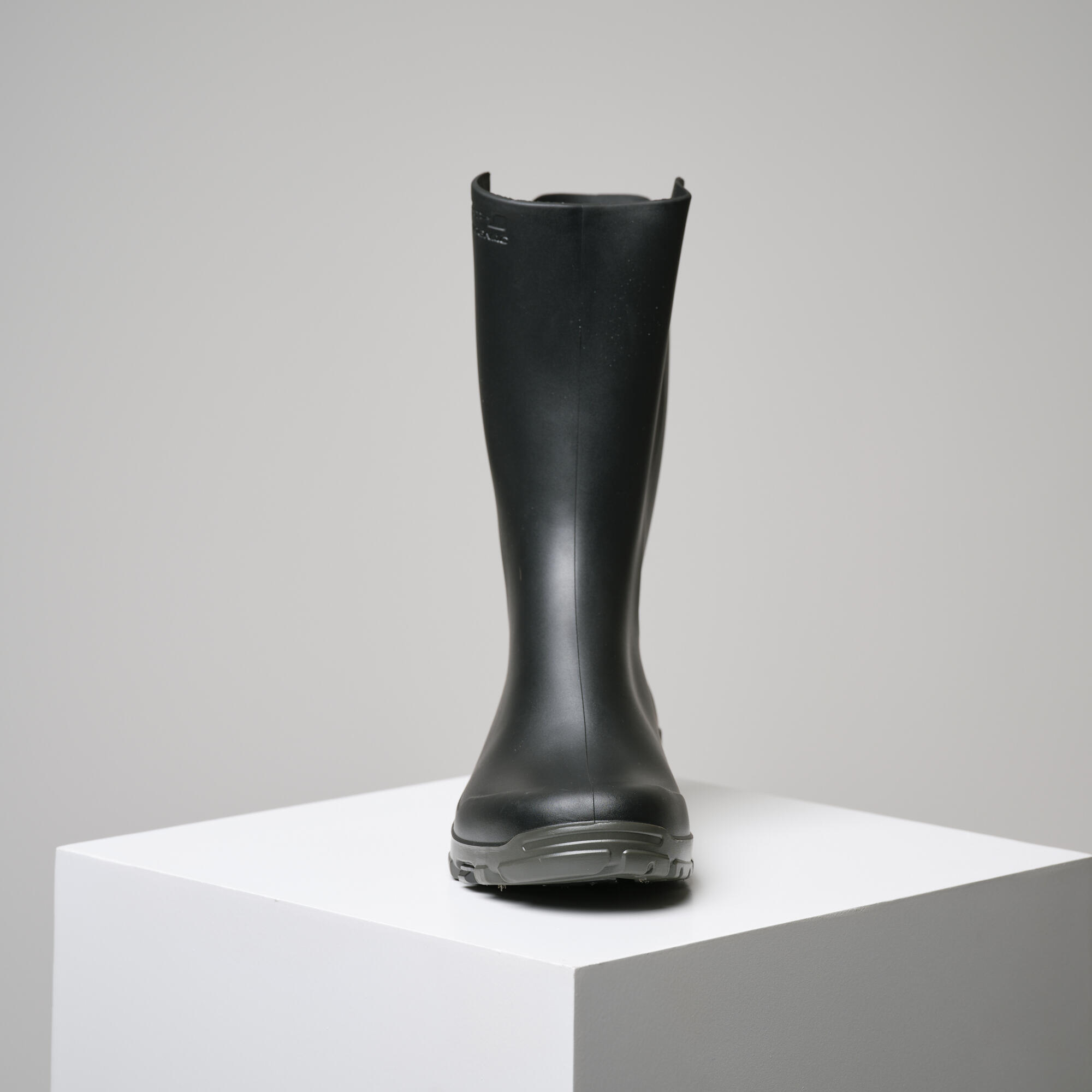 Hunting Rain Boots Kids - PVC100 Black - SOLOGNAC