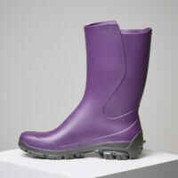 Moteriški trumpi guminiai batai „I100“, violetiniai