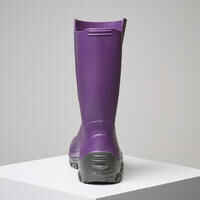 Moteriški trumpi guminiai batai „I100“, violetiniai