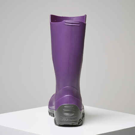 I100 Kids Short Wellies - Purple