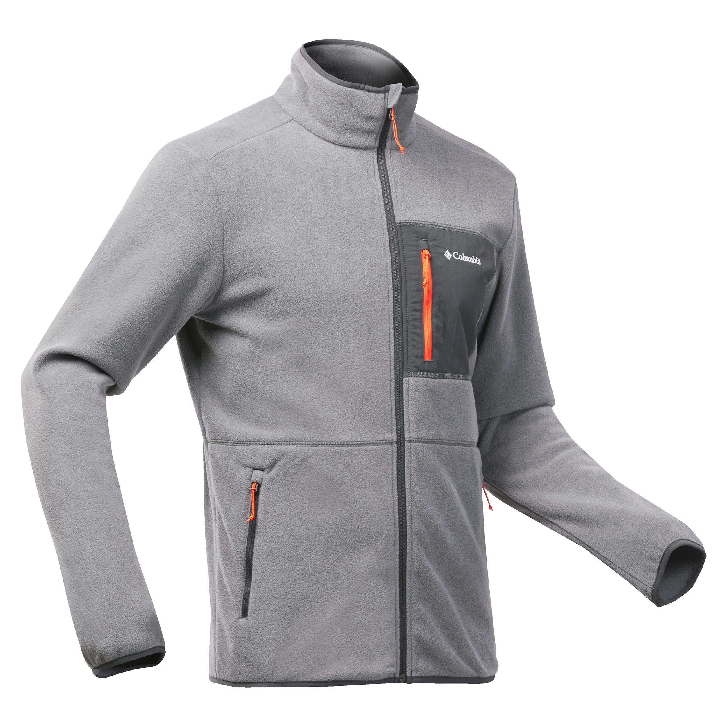 Veste Polaire Columbia grise de randonnee montagne Homme COLUMBIA Decathlon