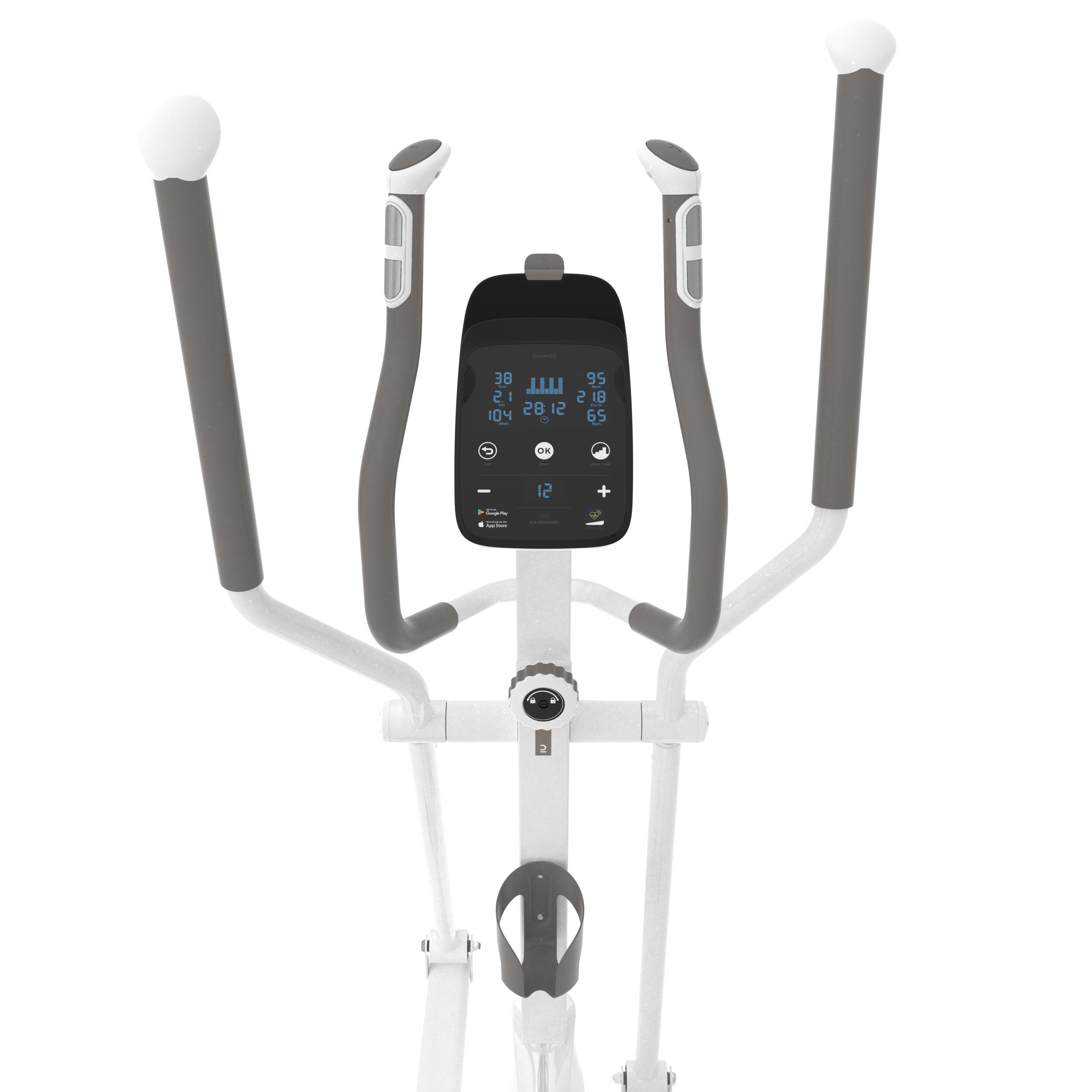 Self-Powered and Connected, E-Connected & Kinomap Compatible Cross Trainer EL540 3/3