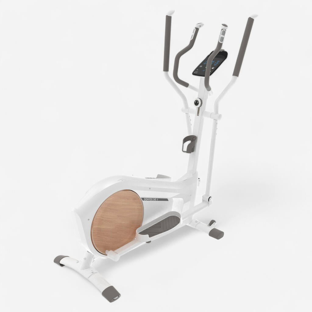 Vélo elliptique el540 blanc auto-alimenté et connecté, e-connected et kinomap