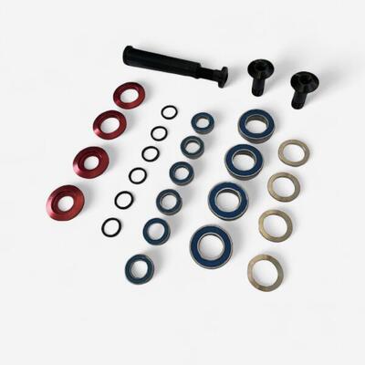 Komplet osi do dolnej części ramy + łożyska do roweru STILUS ST / TRAIL / AM