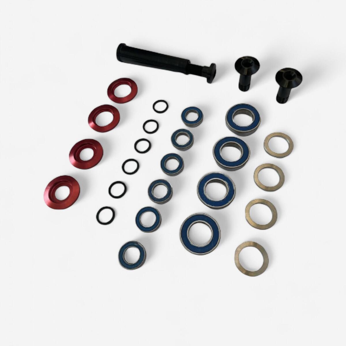 KIT AXE DE CADRE (PARTIE BASSE) +ROULEMENTS STILUS ST / TRAIL / AM