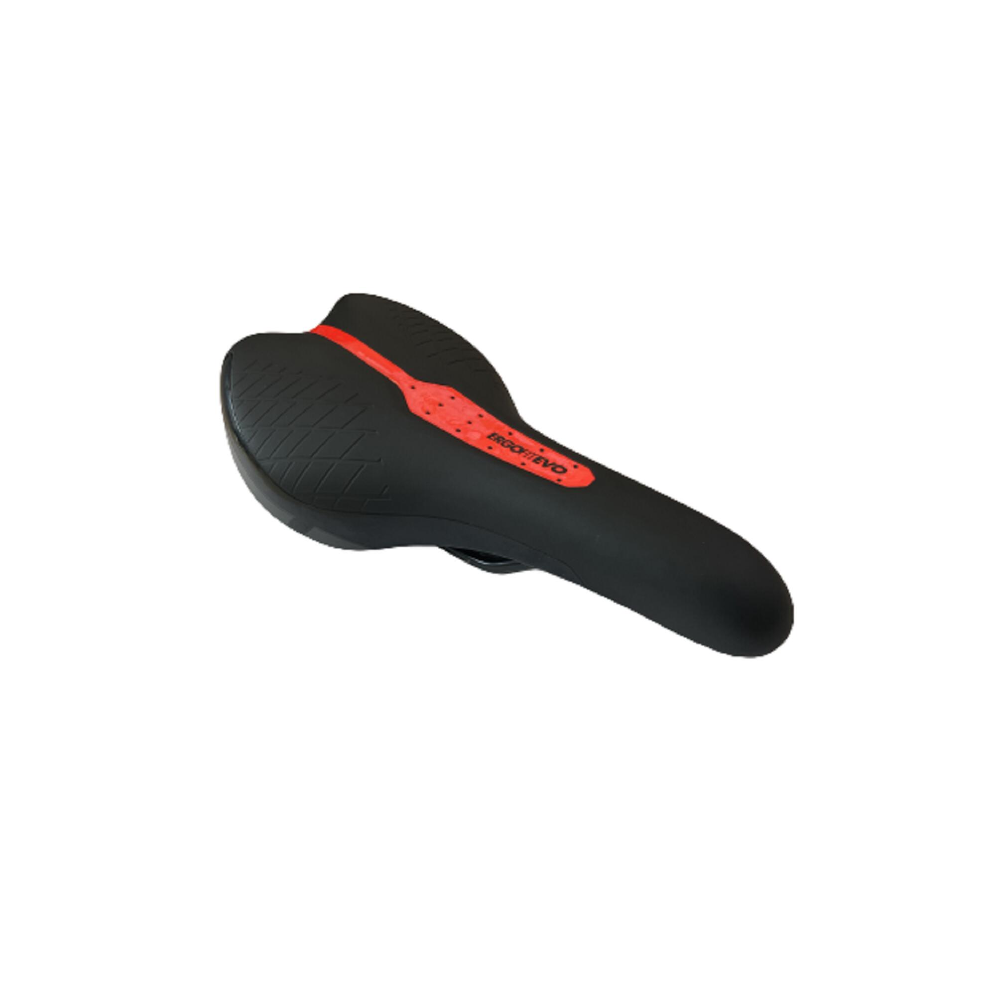 Sportsstuff Cove Saddle Pool Float - Red, Inflatable Lounger With Backrest