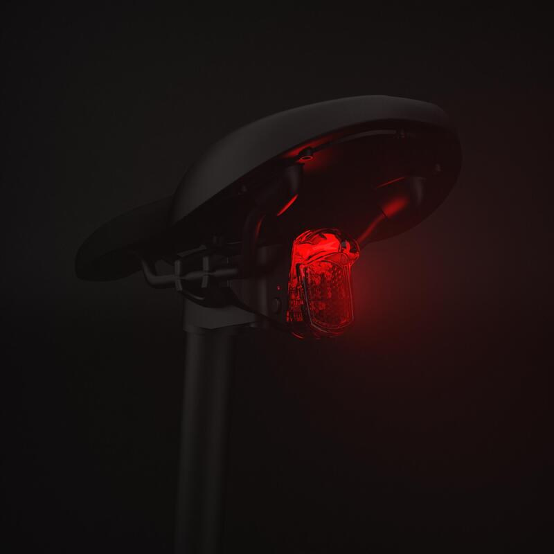 Fahrradbeleuchtung Rücklicht RL510S LED USB für Sattelschienen 