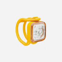 Battery-Powered Front/Rear Bike Light - Yellow