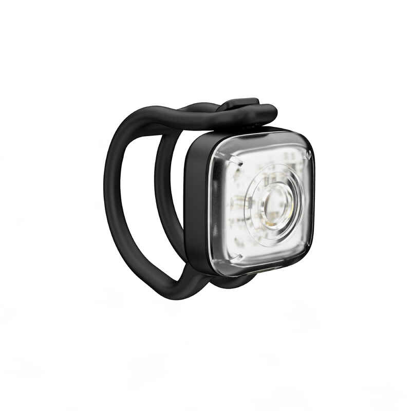 Battery-Powered Front/Rear Bike Light - Black