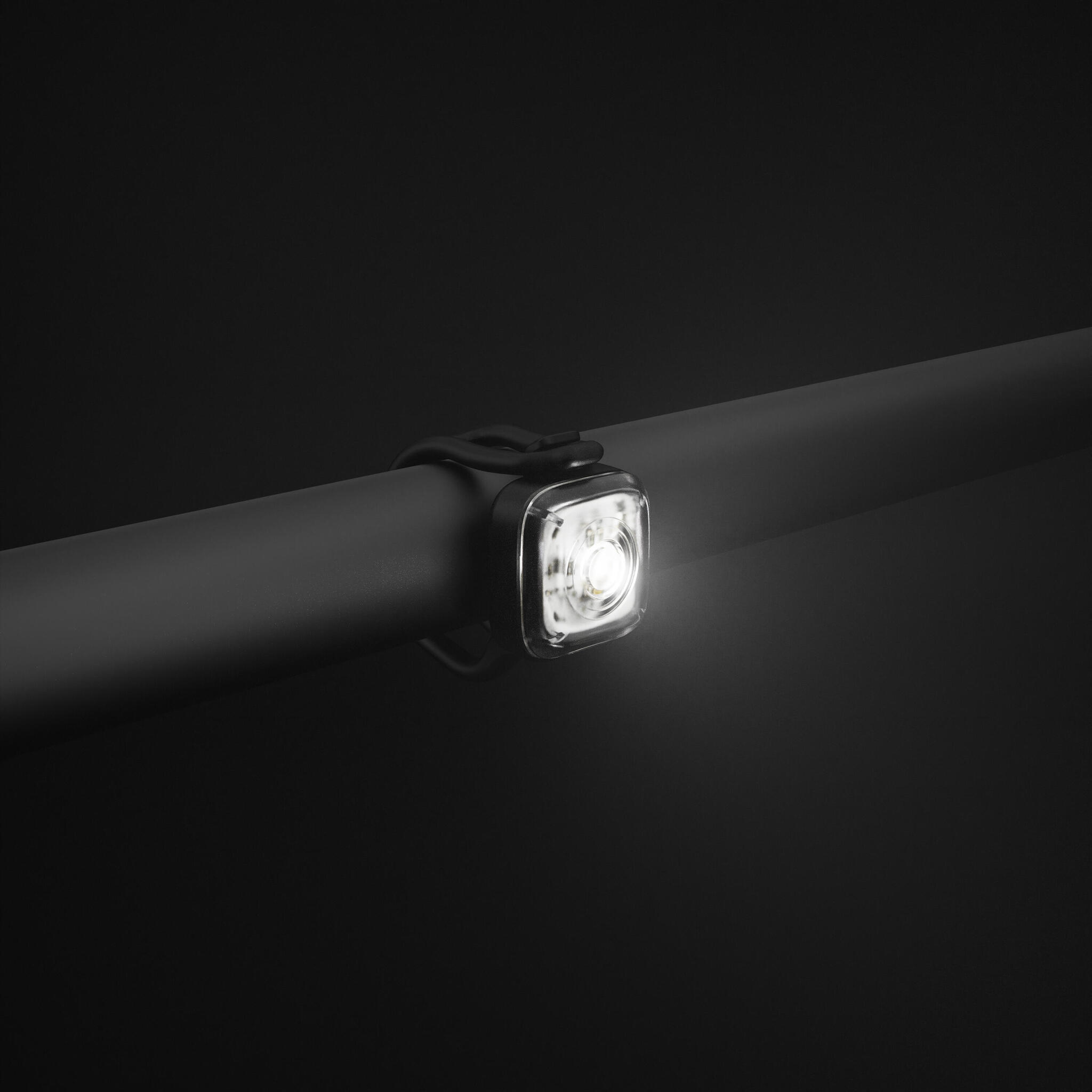 BatteryPowered Front/Rear Bike Light Black