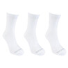 Adult Tennis Socks High Ankle x3 - RS160 Snow White