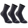 Adult Tennis Socks High Ankle x3 - RS160 Black