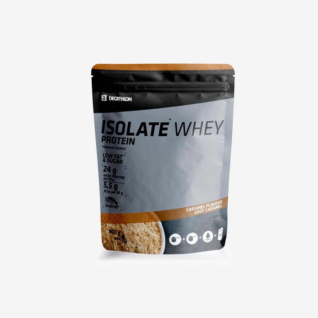 Whey Protein Isolate 900 g - Caramel