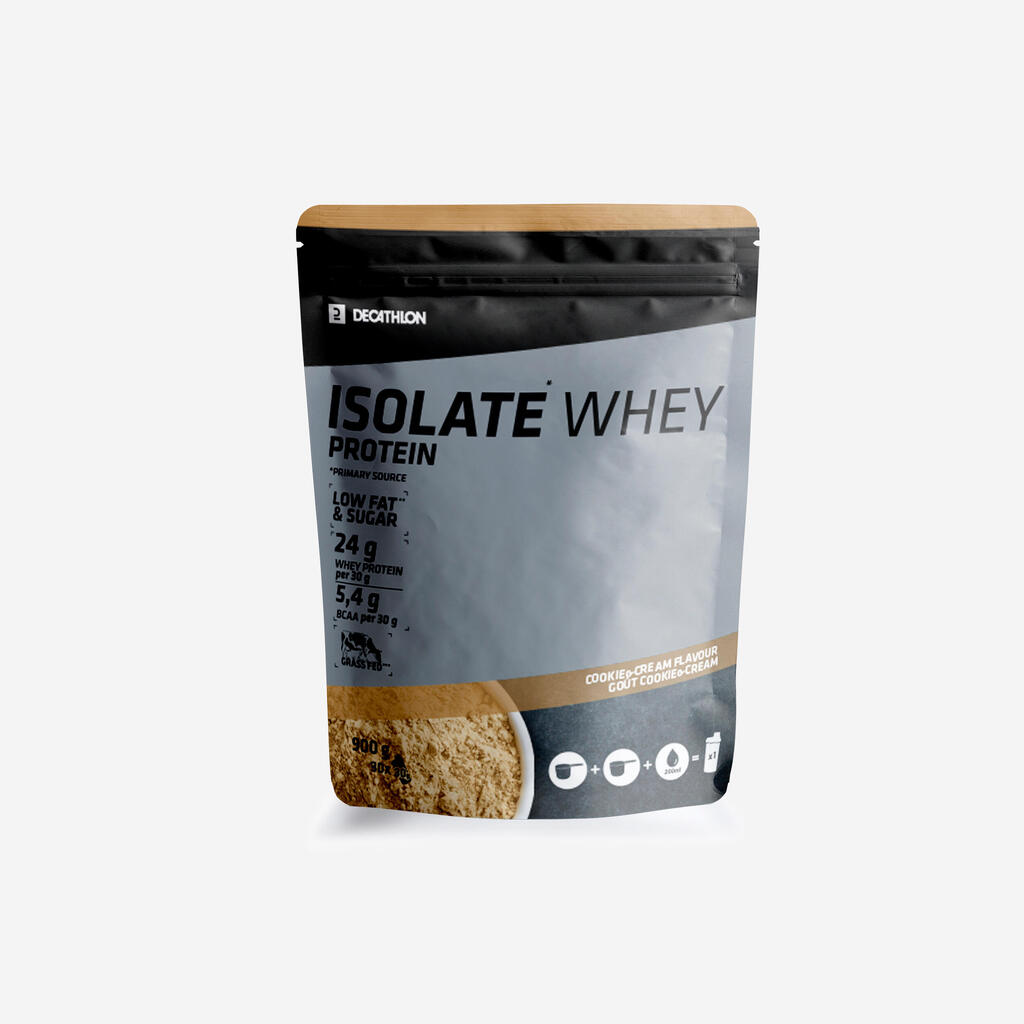 WHEY PROTEIN ISOLATE COOKIES & CREAM 900 G