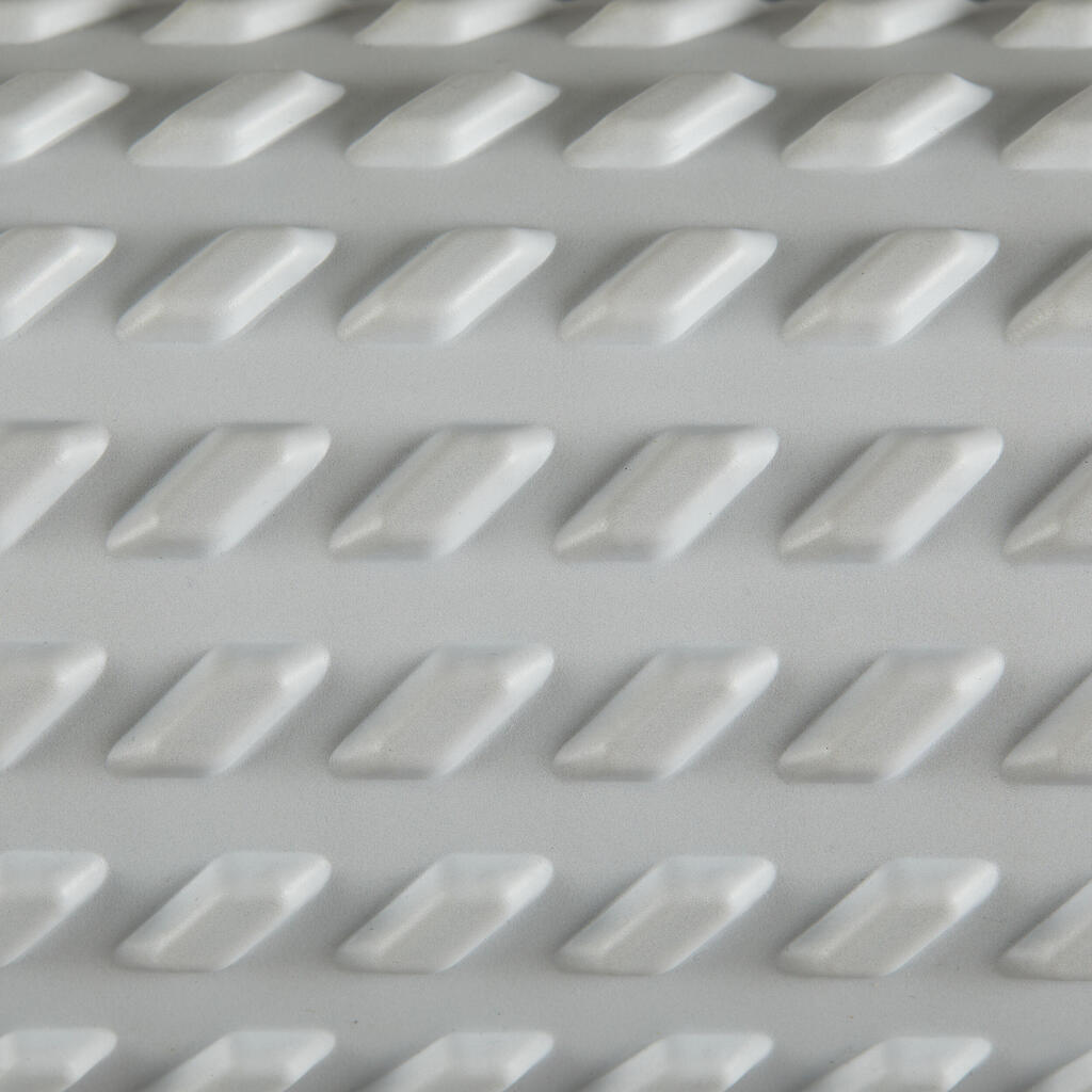 Rouleau de massage, tendre - foam roller gris clair