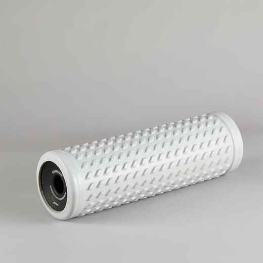 
      Rouleau de massage, tendre - foam roller gris clair
  