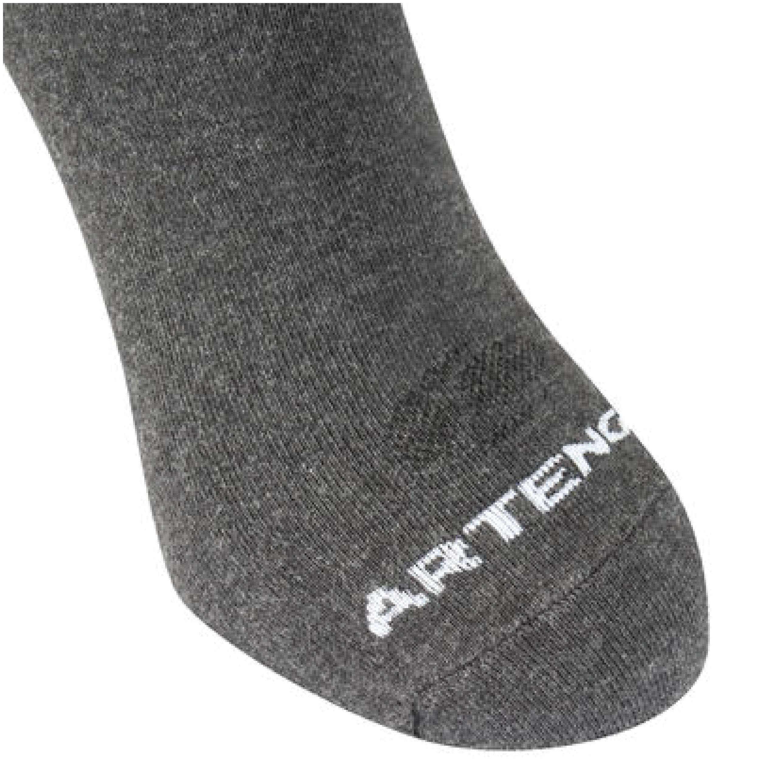 Tennis Socks RS160 Low Ankle x1 Grey