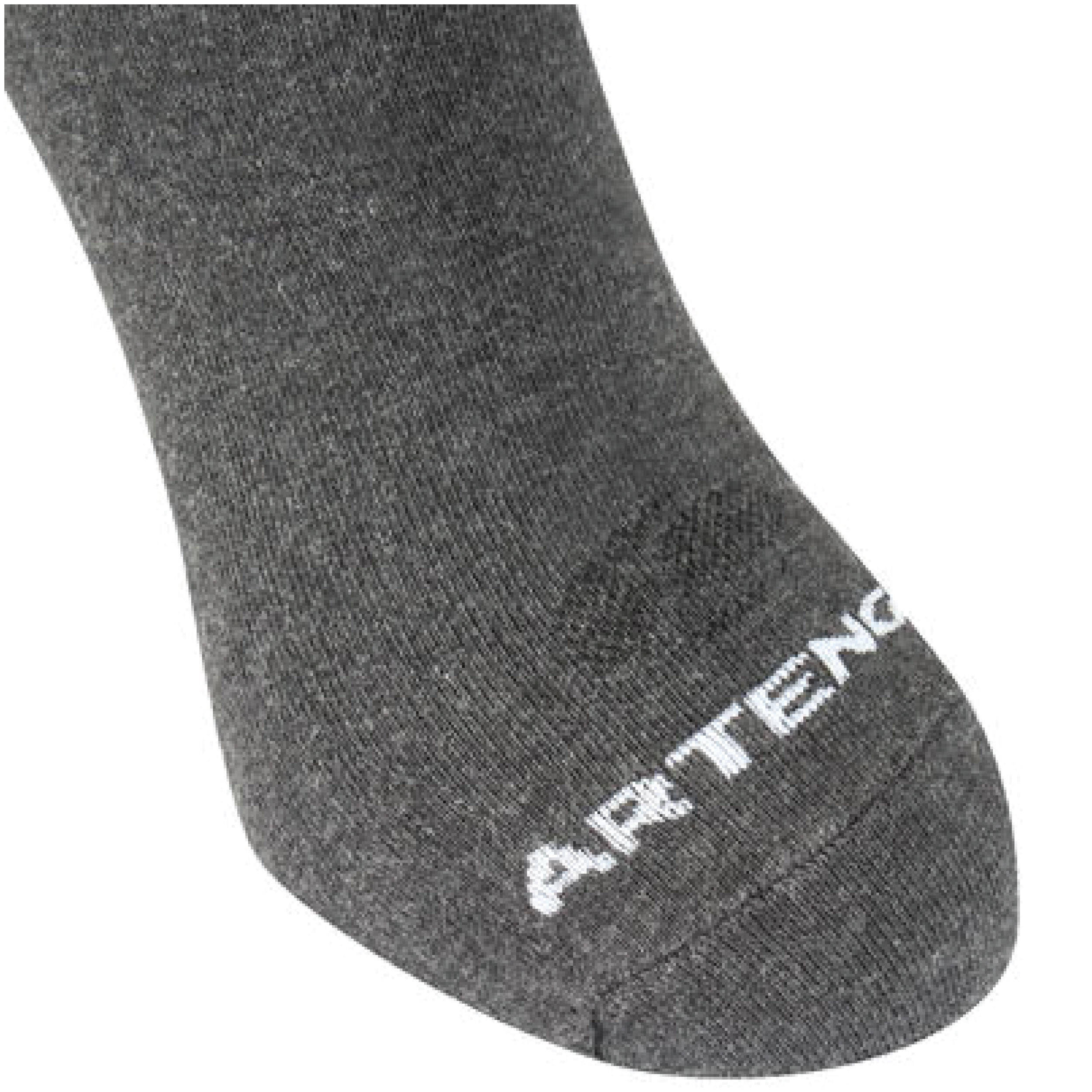 Tennis Socks RS160 Low Ankle x1 Grey -  3