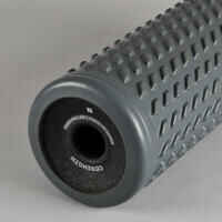 Rodillo Masaje Foam Roller Gris Oscuro Duro