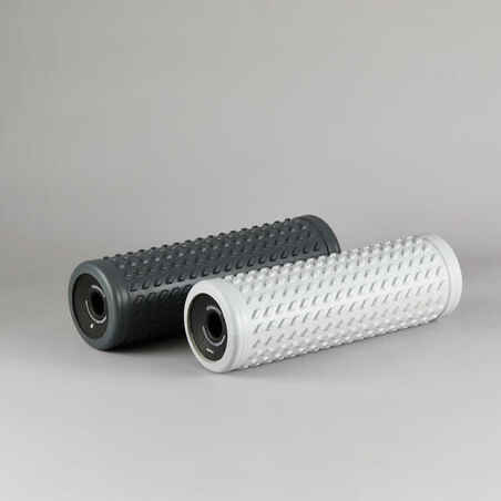 Soft Massaging Foam Roller - Light Grey