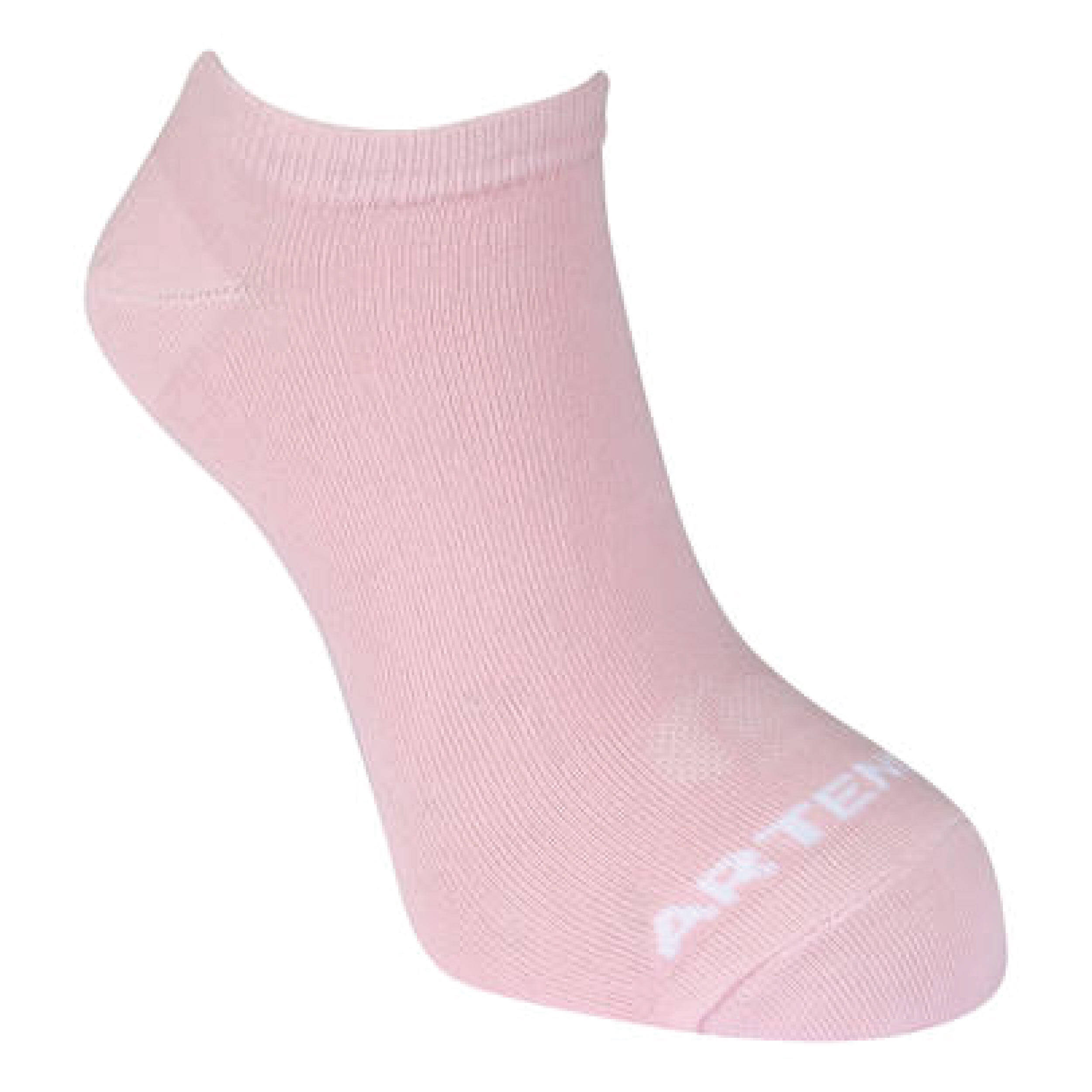 Tennis Socks RS160 Low Ankle x1 Pink -  1