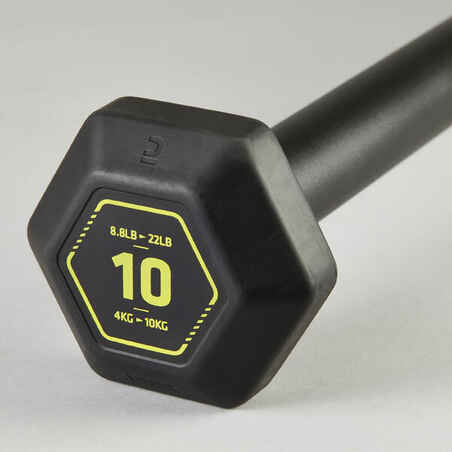 Adjustable Weighted Bar - 4 to 10 kg