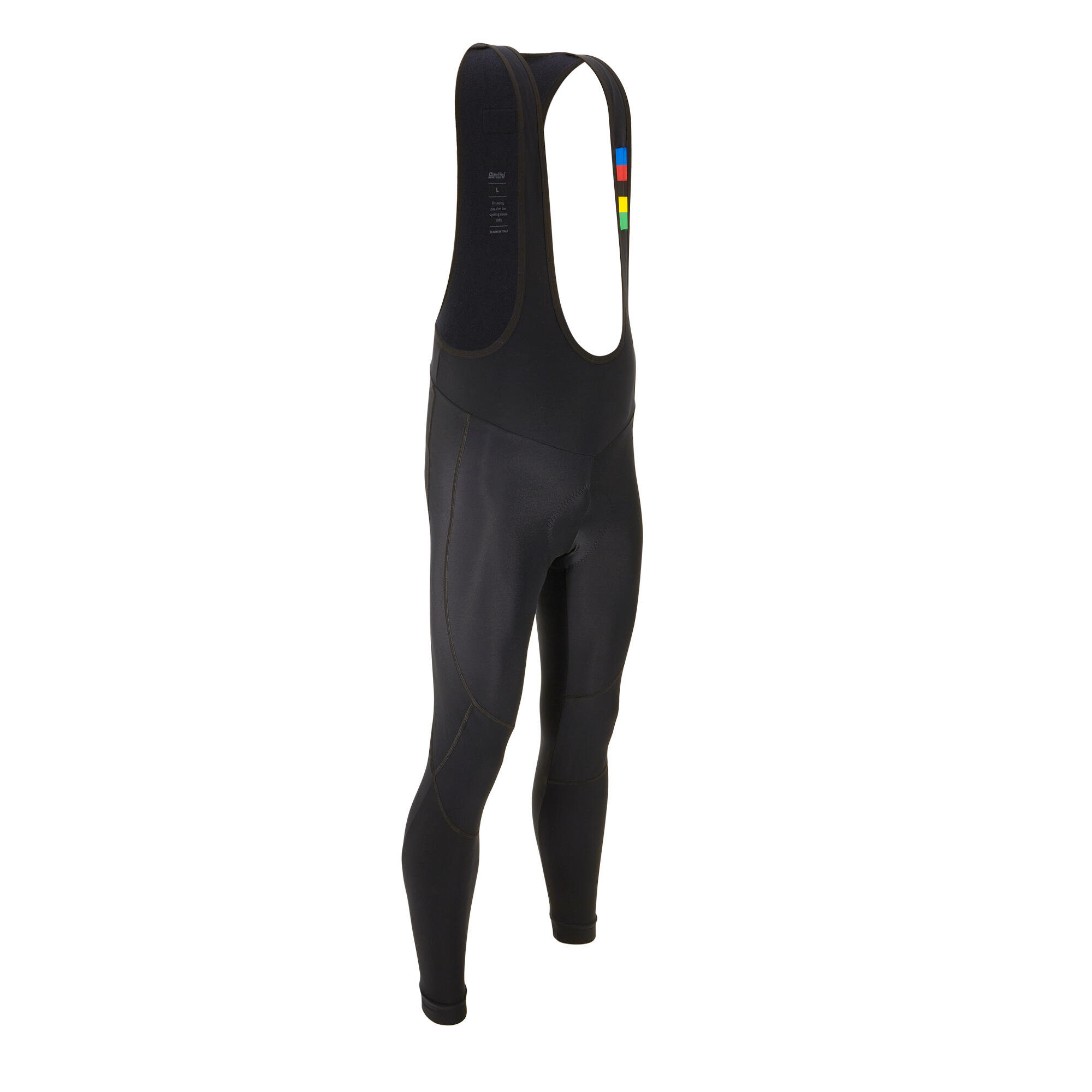 SALOPETTE LUNGA CICLISMO SANTINI INVERNALE BICI DA CORSA UCI 10/14