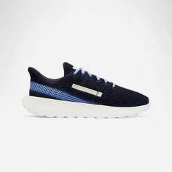 Sepatu Jalan Pria Kalenji Be Fresh Trainers - Biru Navy