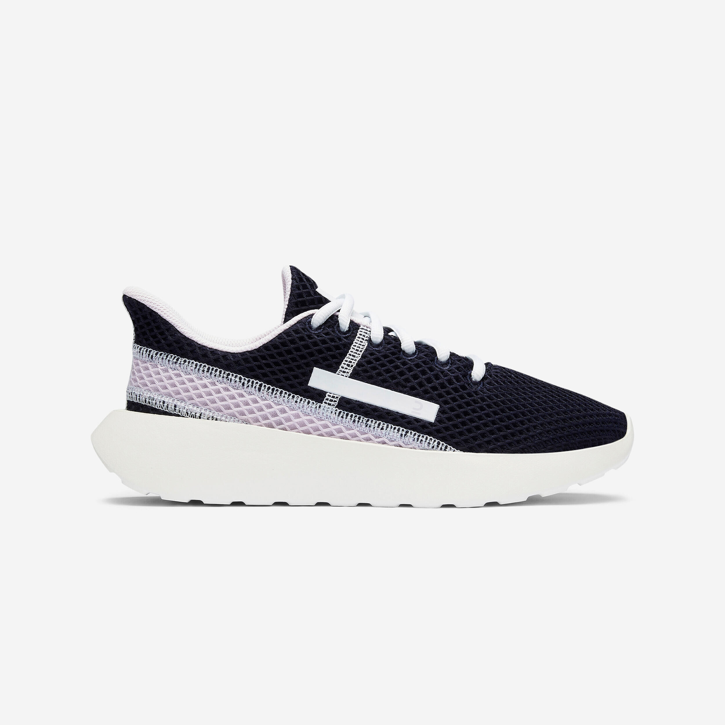 KALENJI KLNJ BE FRESH Women's Trainers -Navy Blue 