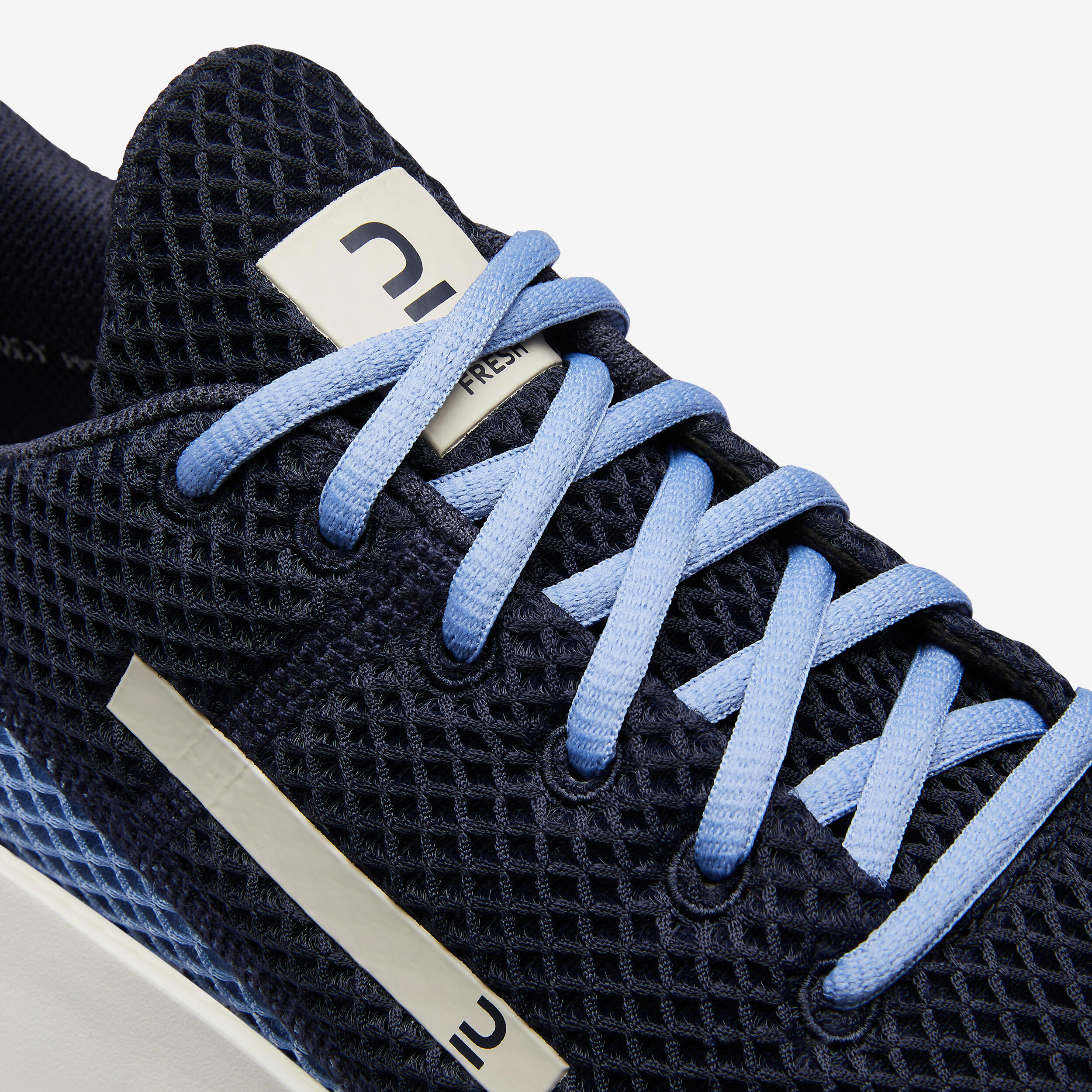 DECATHLON Pánske tenisky Be Fresh modro-tmavomodré 39 · záber 8
