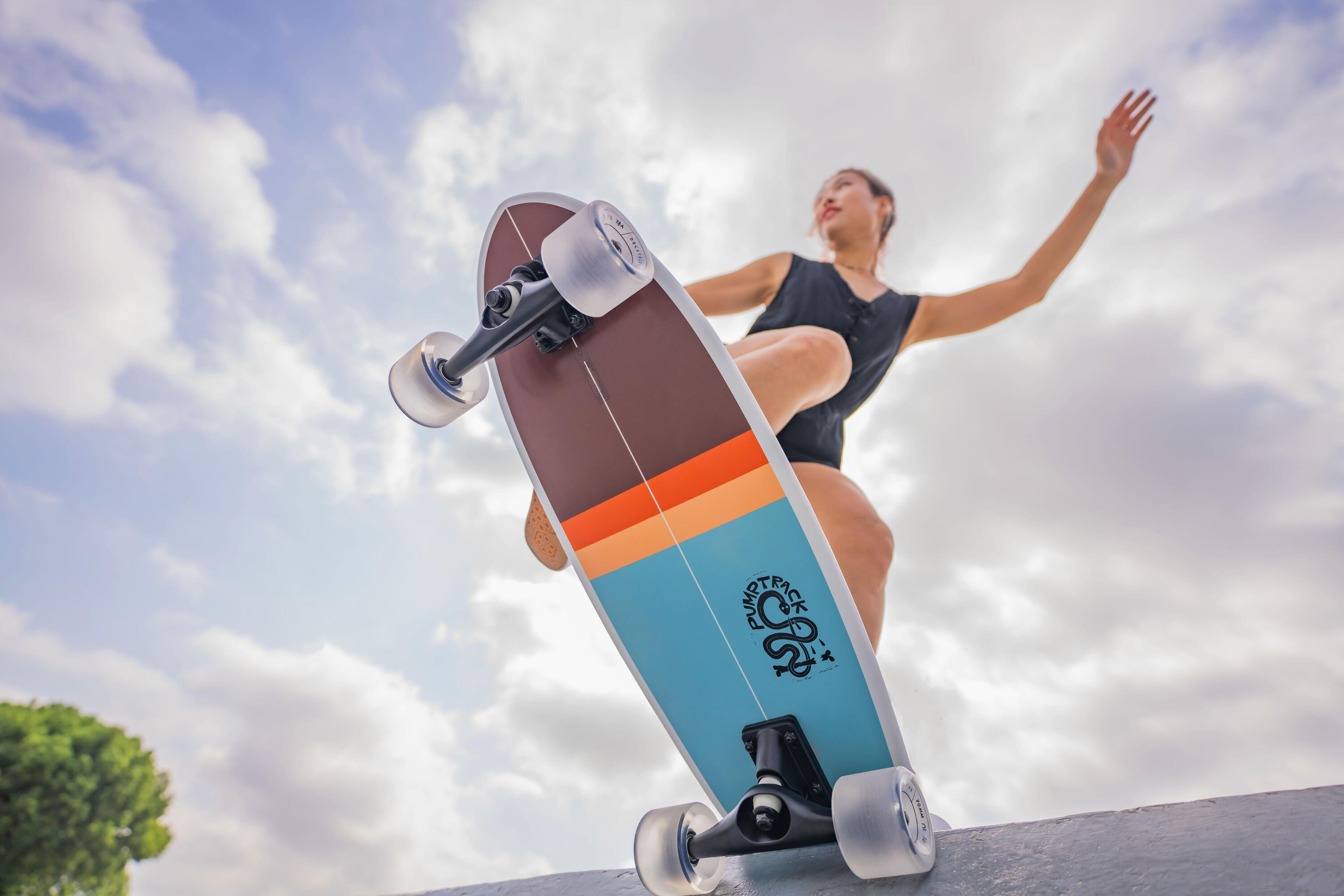 LONGBOARD SURFSKATE CRUISING 30" OROBOROS 20/23