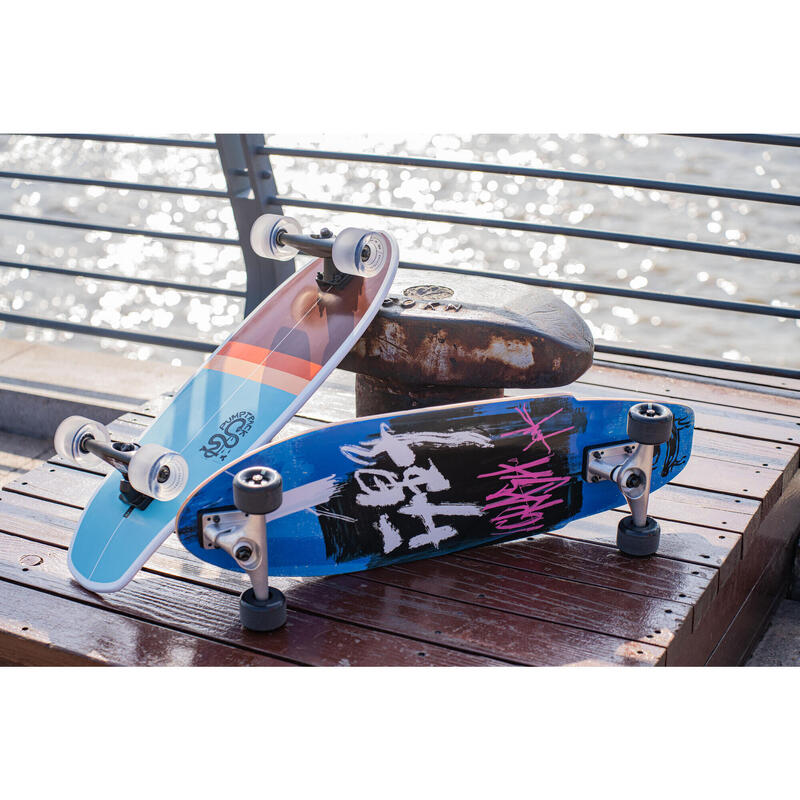 30" Longboard Surfskate Cruising Oroboros