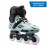 Adult Skating Shoes Inline MF 500 Light Blue