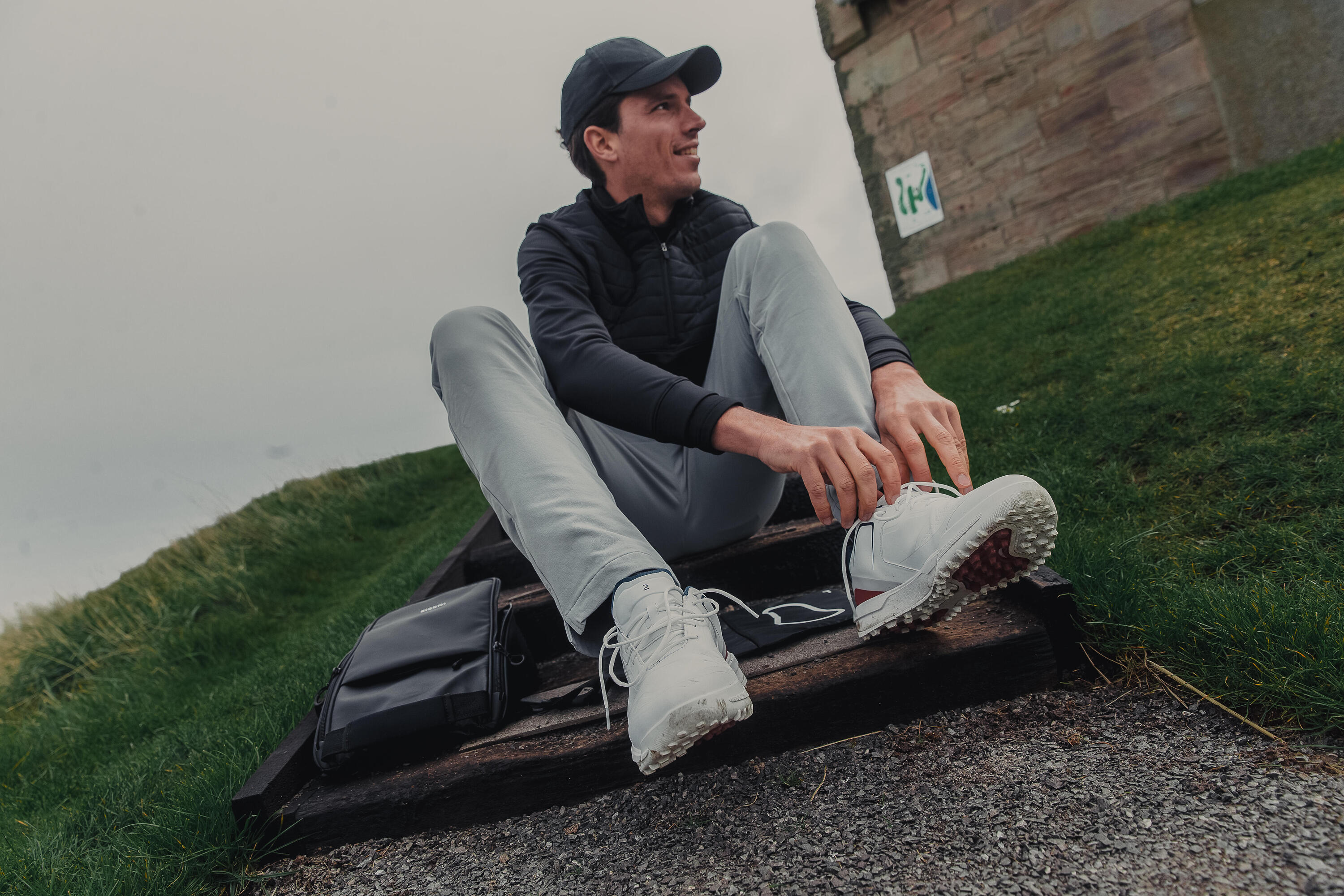SAC A CHAUSSURES DE GOLF NOIR 12/12