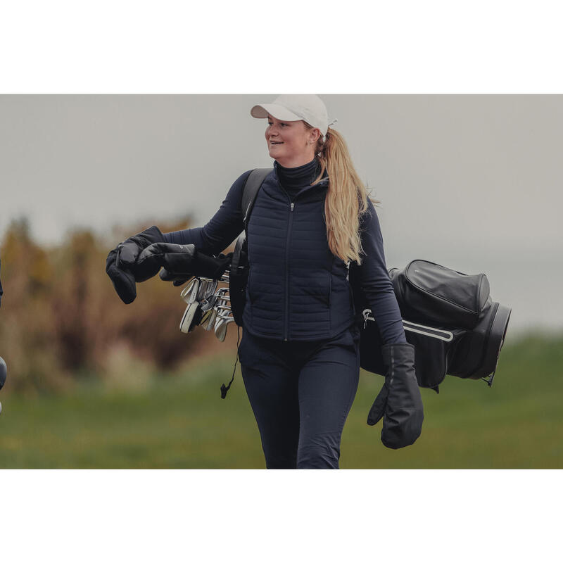 Geacă golf iarnă CW500 Bleumarin Damă