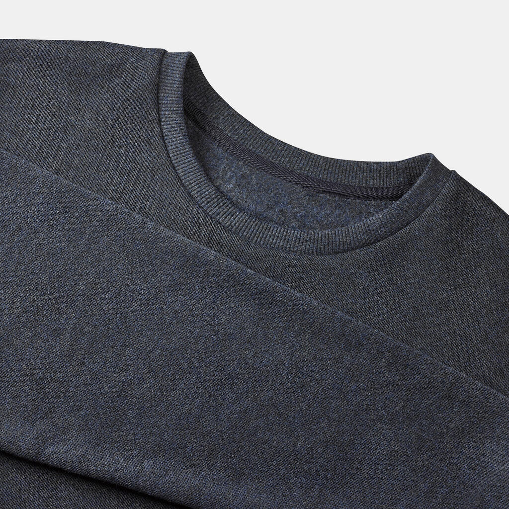 Saco cuello redondo para Hombre de Senderismo Quechua NH150 marrón
