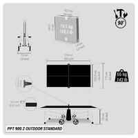 Outdoor Table Tennis Table PPT 900.2 - Grey