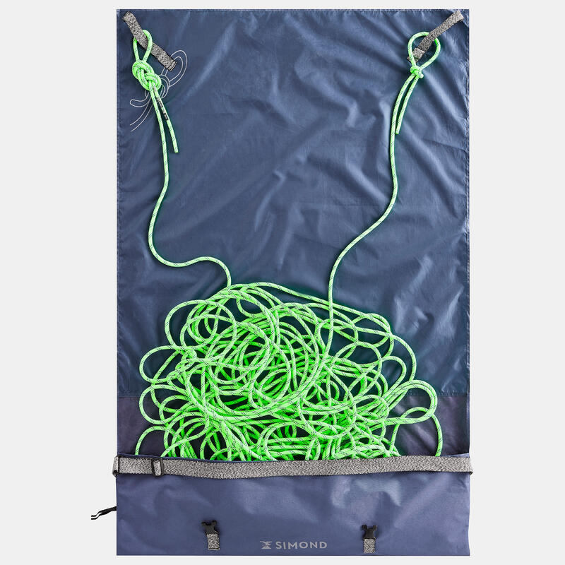 CORDA DUPLA DE ESCALADA E ALPINISMO - RAPPEL ALPINISM 8.1 MM X 60M VERDE