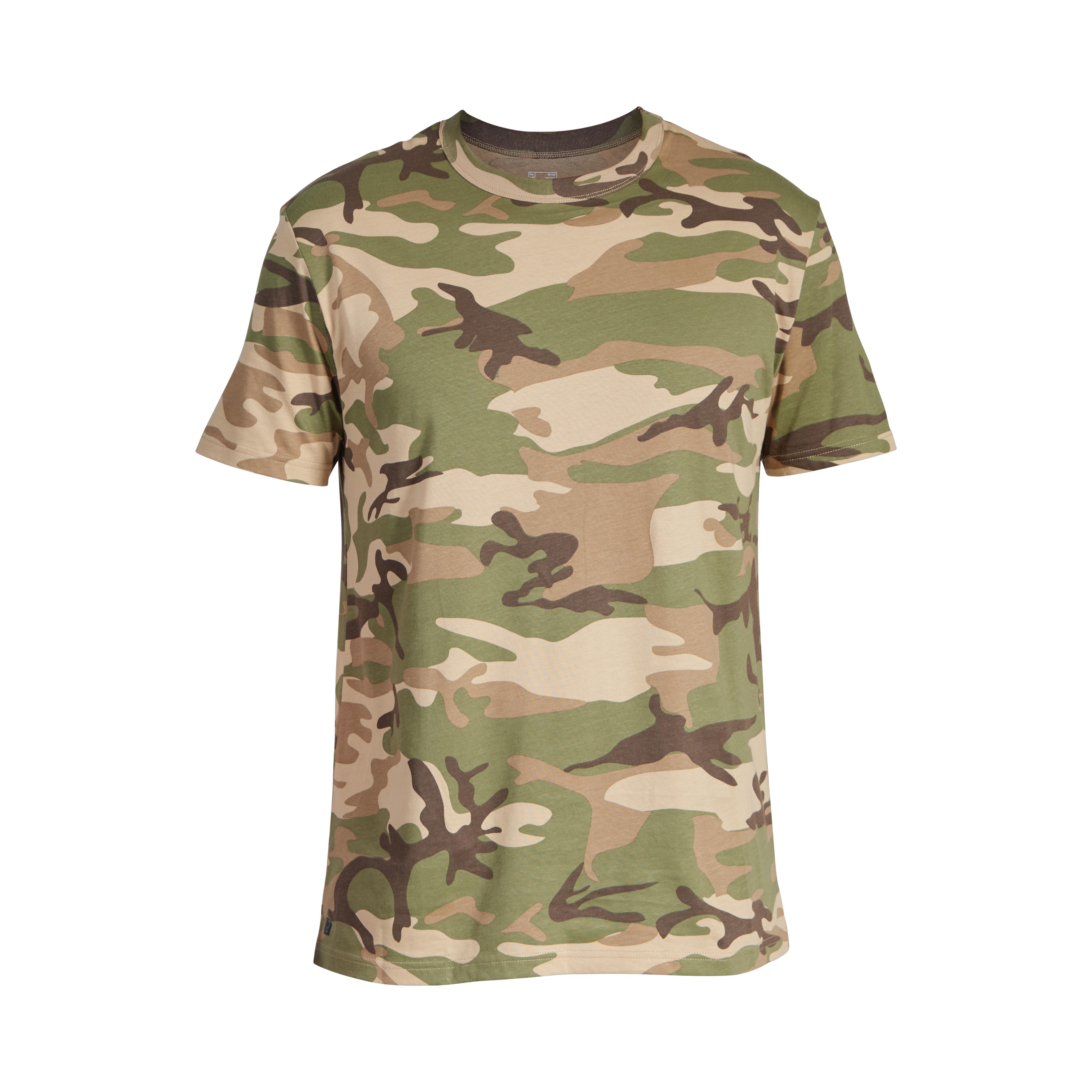 T-shirt résistant – 100 camouflage - SOLOGNAC
