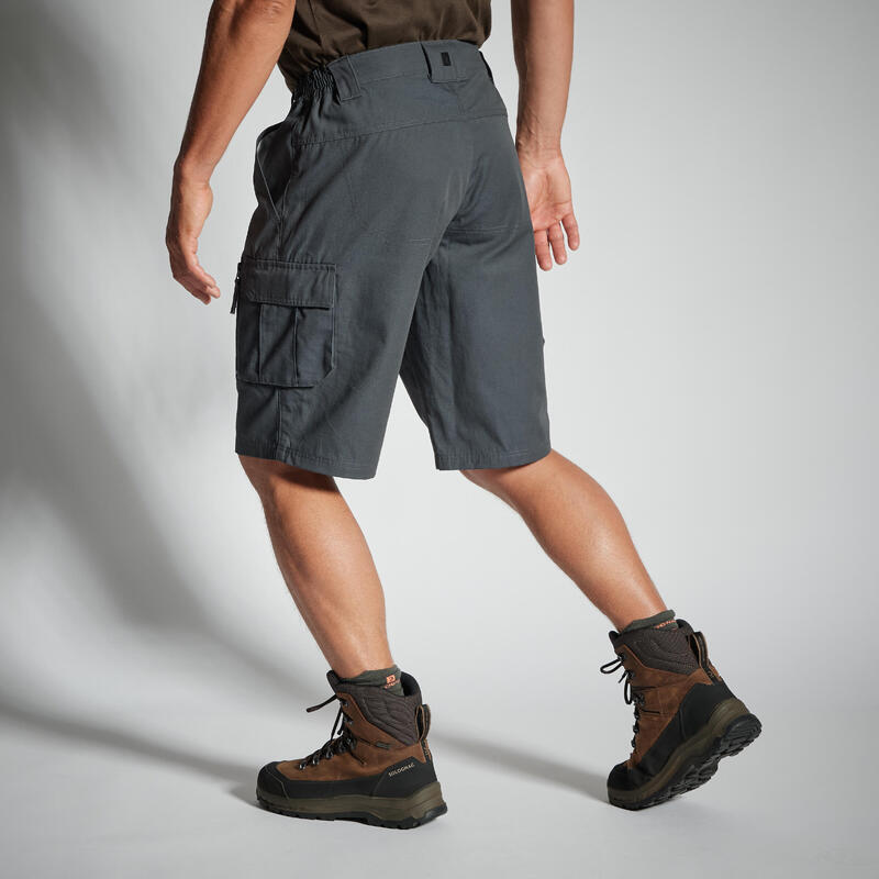 Bermudashorts Cargo 500 grau 