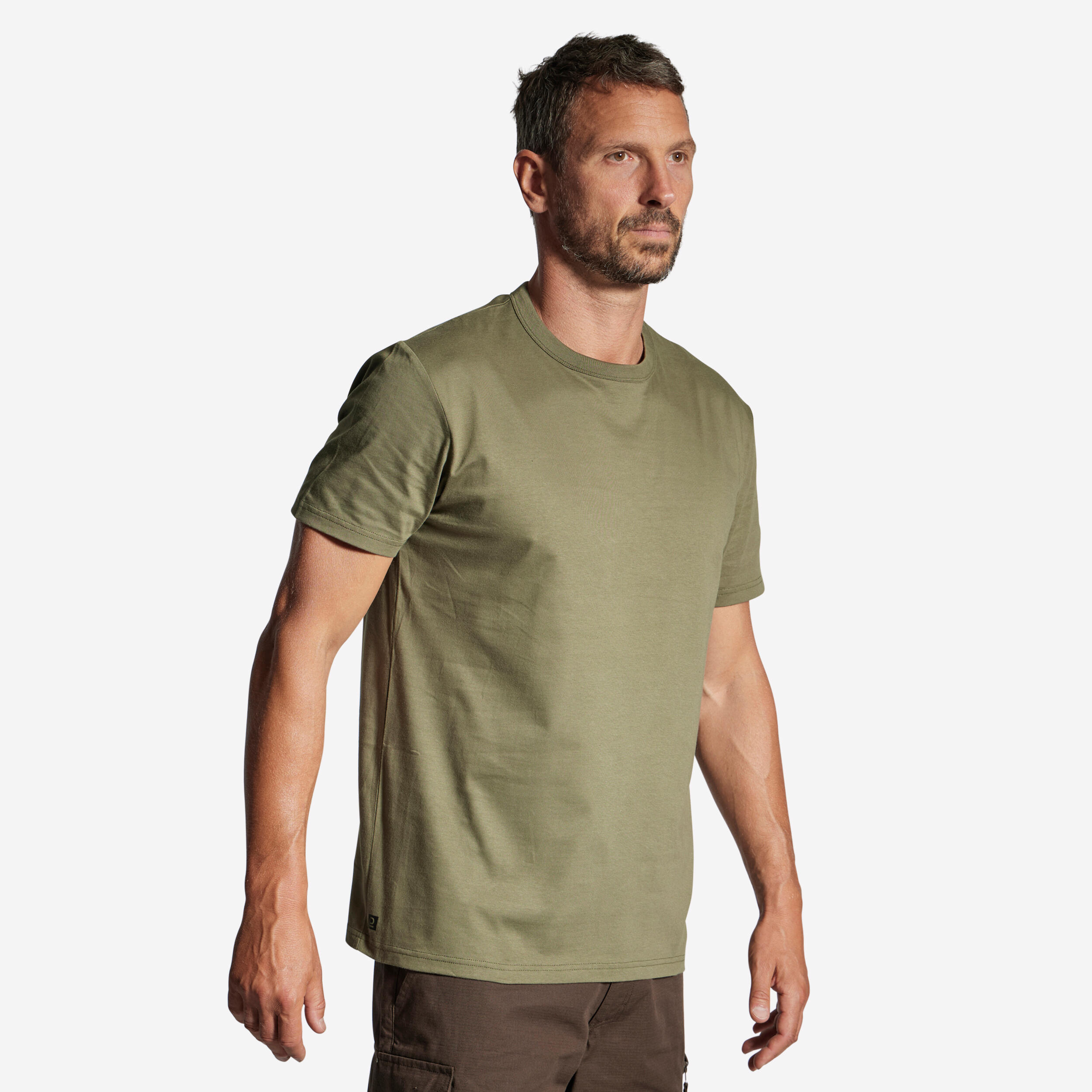 Resistant T-Shirt - 100 Green - SOLOGNAC