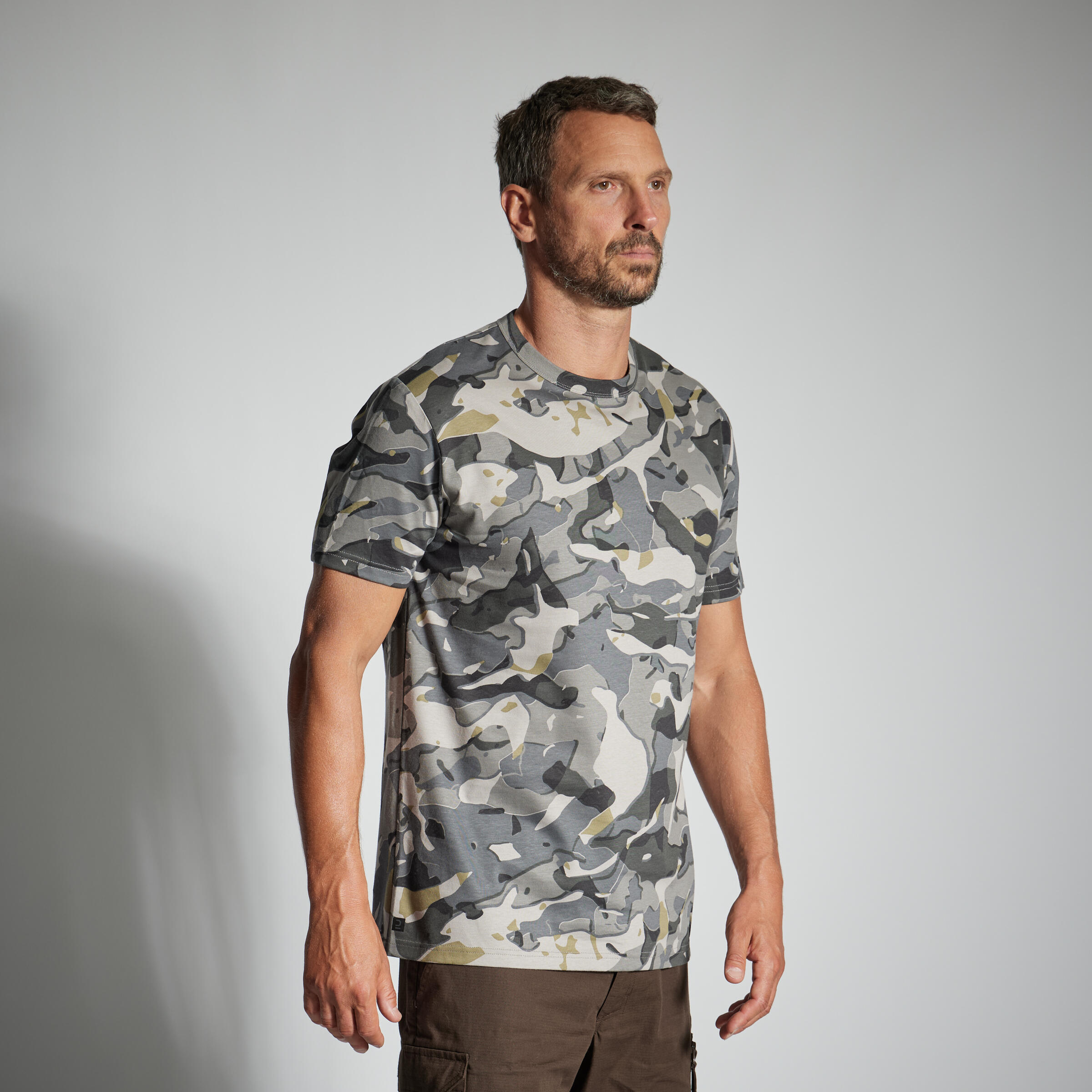 Camiseta camuflaje 2025 hombre decathlon