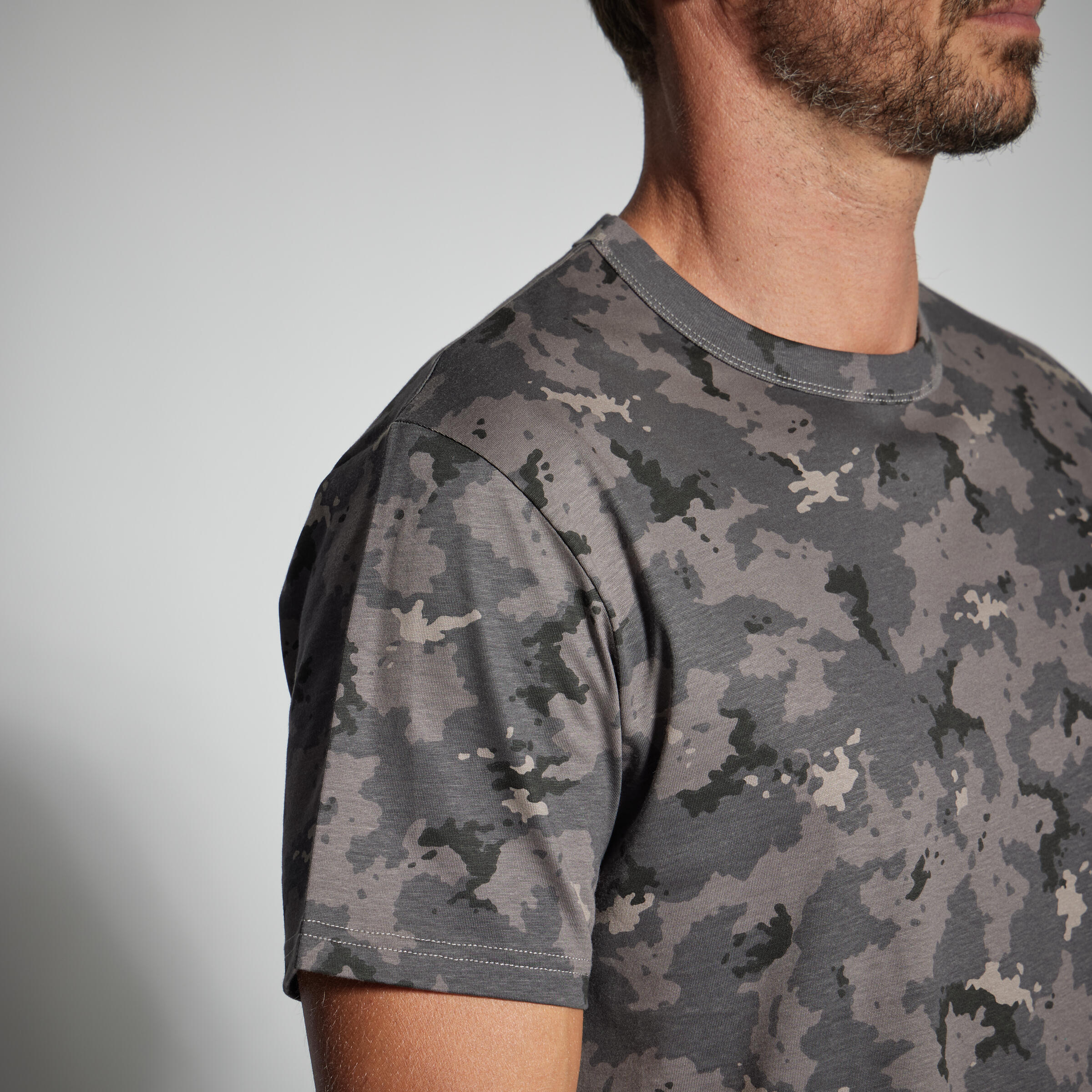 T-SHIRT RESISTANT 100 CAMO ISLAND NERO