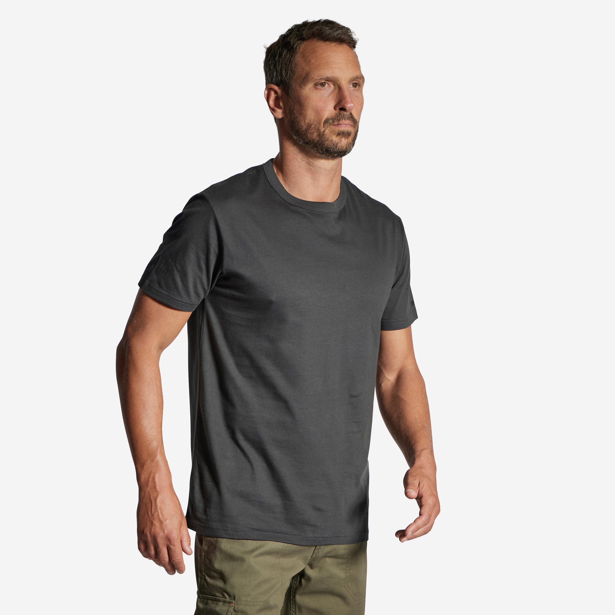 SOLOGNAC T-SHIRT RESISTANT 100 GREY